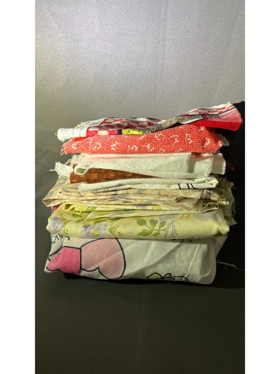 Other - Assorted Vintage & Modern Fabric Remnants Colorful Patterns